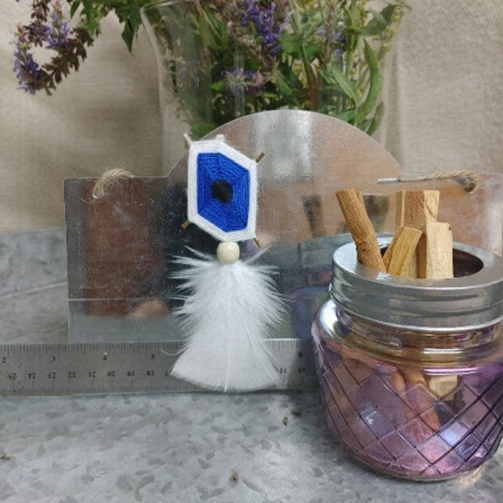 𝅺evil Eye Fridge Magnet Sage/Witch